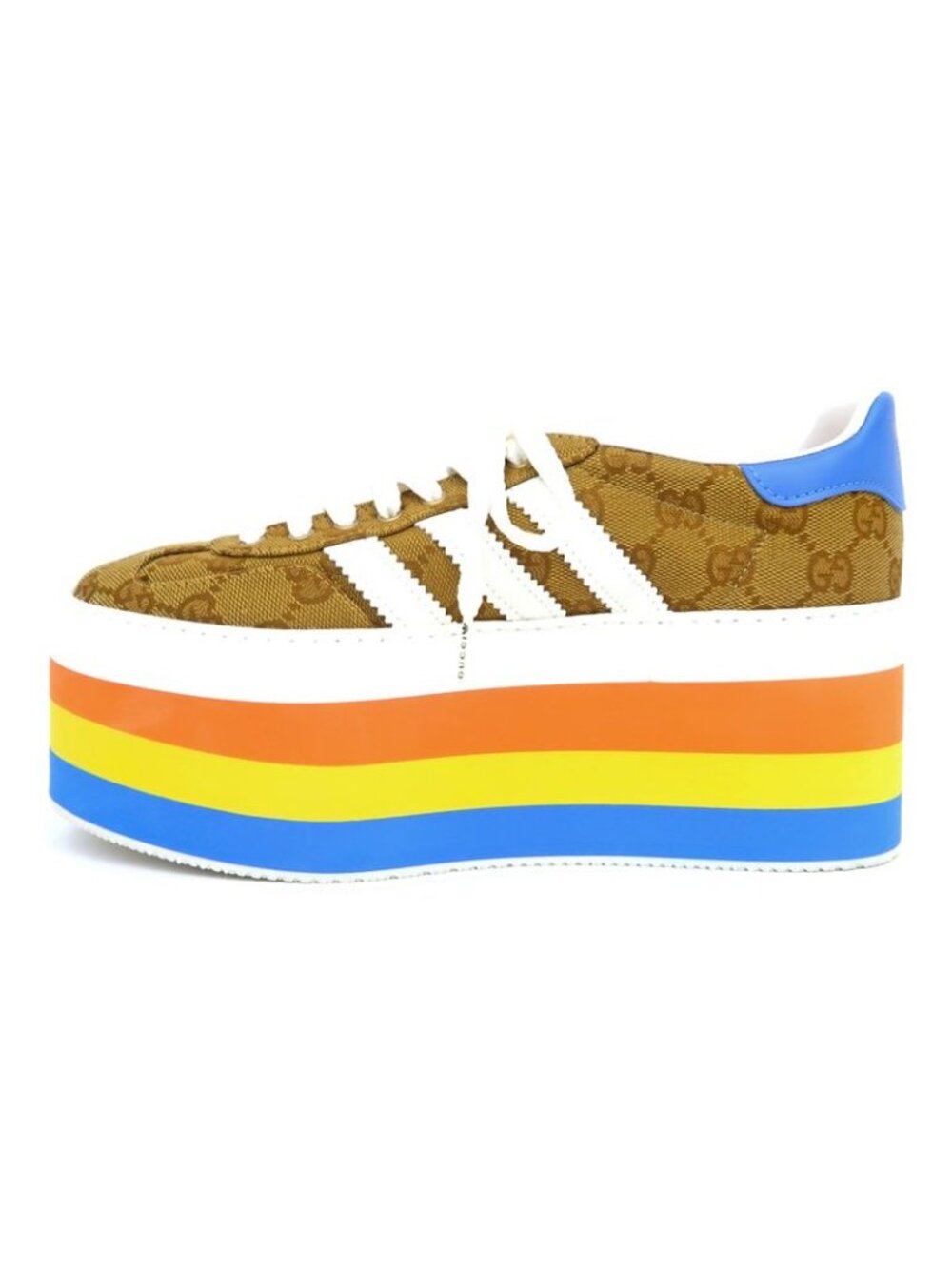 Gucci Adidas Collaboration Sneakers Thick Sole Gazelle - Picture 3 of 10